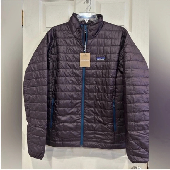 Patagonia Men’s XXL Nano Puff Jacket Obsidian Plum Purple NWT Puffer - Picture 1 of 14